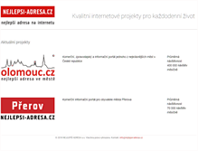 Tablet Screenshot of nejlepsi-adresa.cz